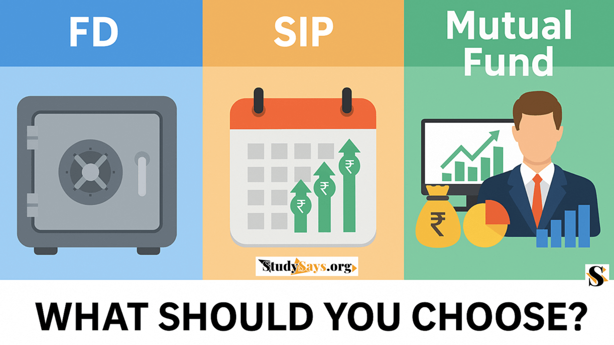 FD vs SIP vs Mutual Fund