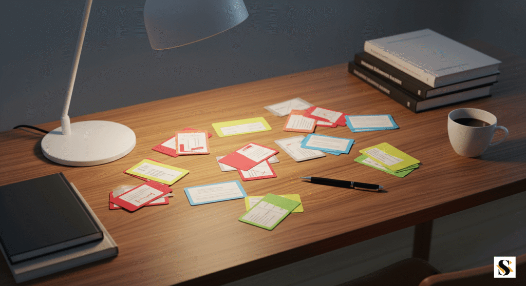 Active recall study method